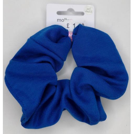 School Jersey Scrunchie Royal Blue