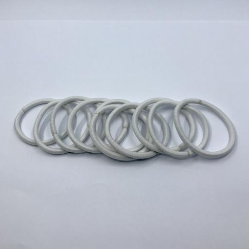 2.5cm Little White Baby Elastics