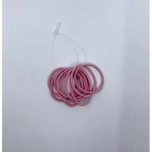 3cm Little Baby Pink Baby Elastics