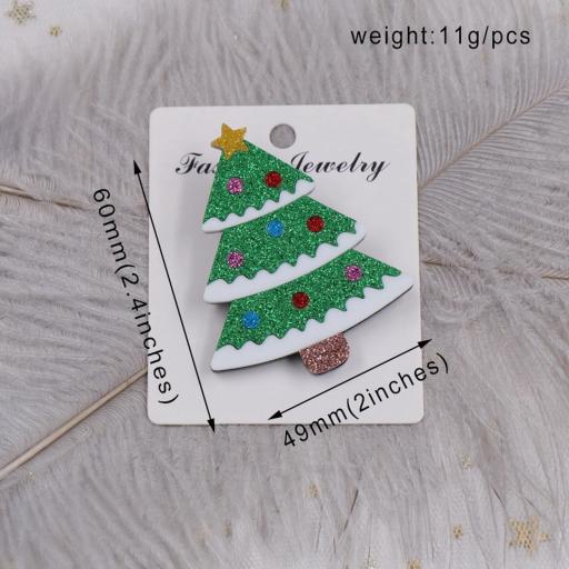 Christmas Christmas Tree Laser Cut Christmas Brooch