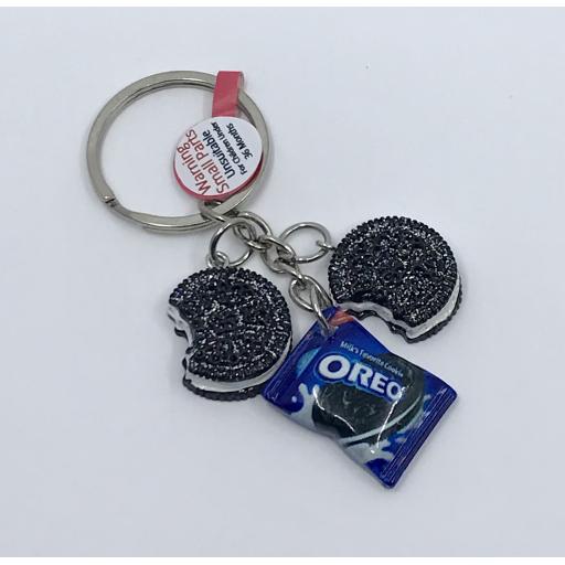 Oreos KeyChain Accessories Keyring with Charms