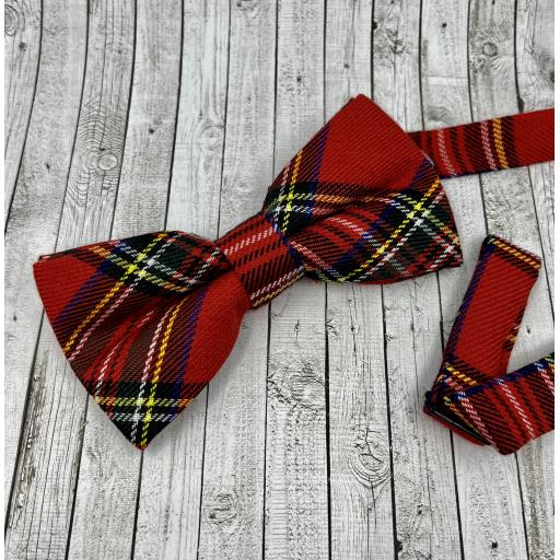 Royal Stewart Tartan Bow Tie