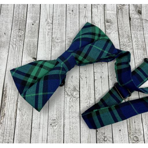 Black Watch Tartan Bow Tie